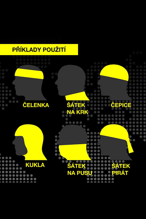 Sportovní funkční nákrčník STP004 SLOVAKIA