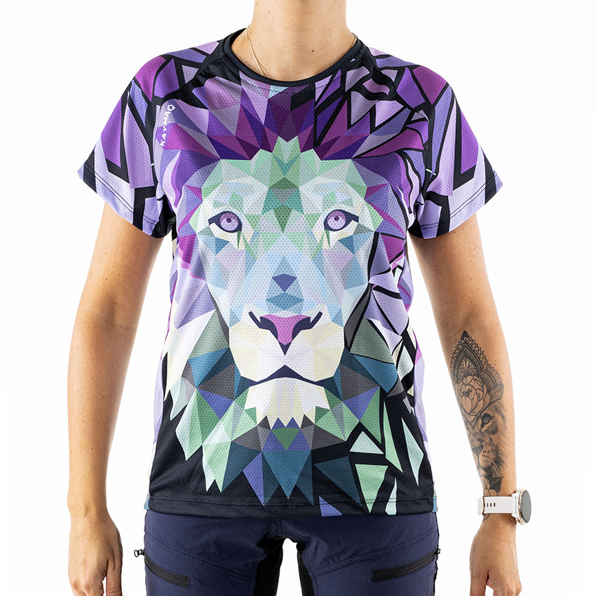 Dámské volné MTB tričko KAYMAQ LION