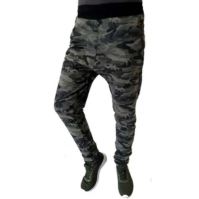 Pánské maskáčové tepláky H103