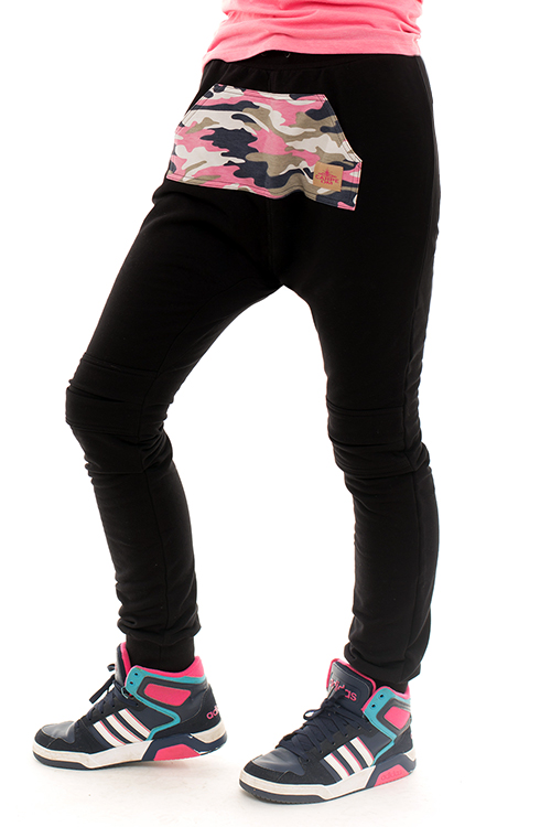 Dívčí maskáčové harémky WAY CAMO