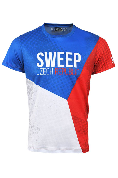 Pánské funkční tričko SMTS085 CZECH 