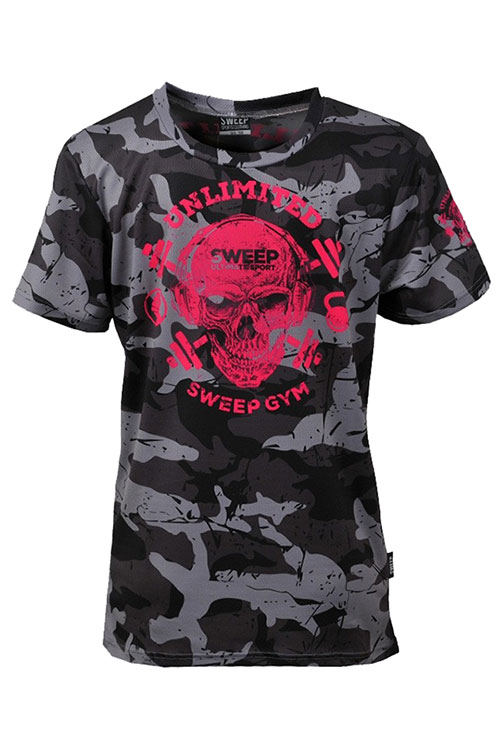 Dětské funkční maskáčové tričko SKTS023 