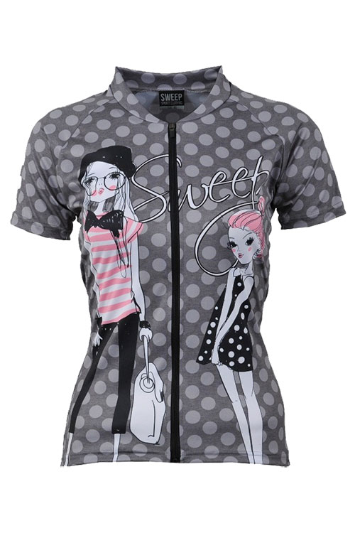 Cyklistický dres CLASIC CYKLO D052 COMIX HOLKY