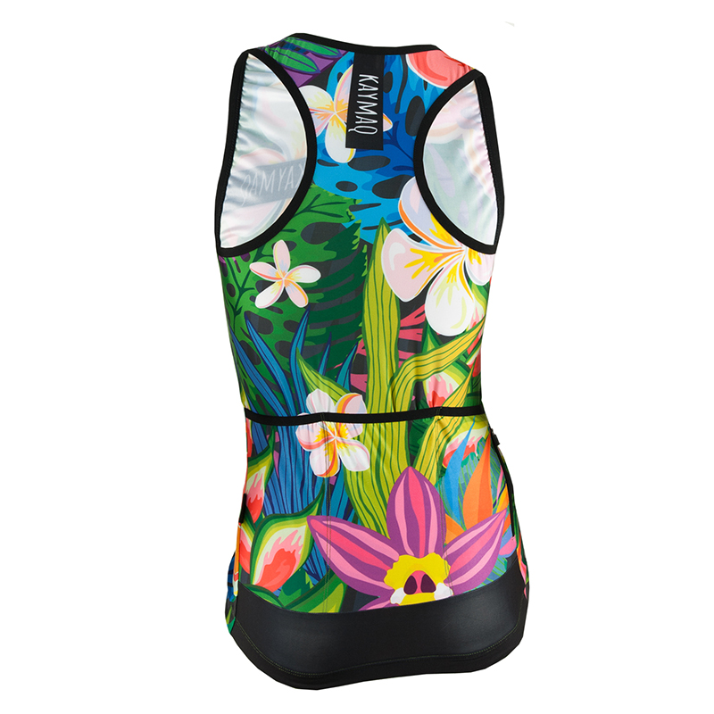 Cyklistické tílko KAYMAQ W15 - multicolor