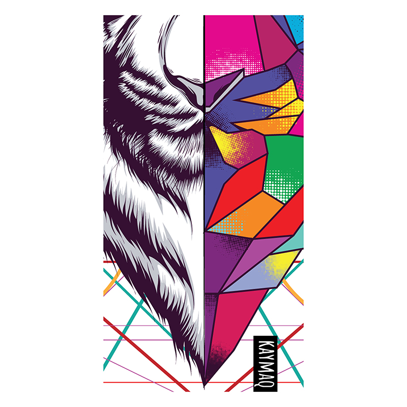 Multifunkční nákrčník KAYMAQ - TYGR