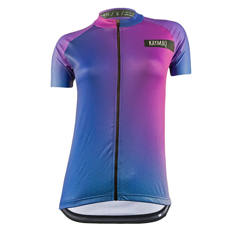 Cyklistický dres KAYMAQ - W1-W43 - fialová