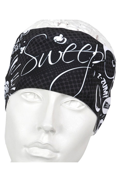 Sportovní letní čelenka SCP123 COMIX - šedá / bílá