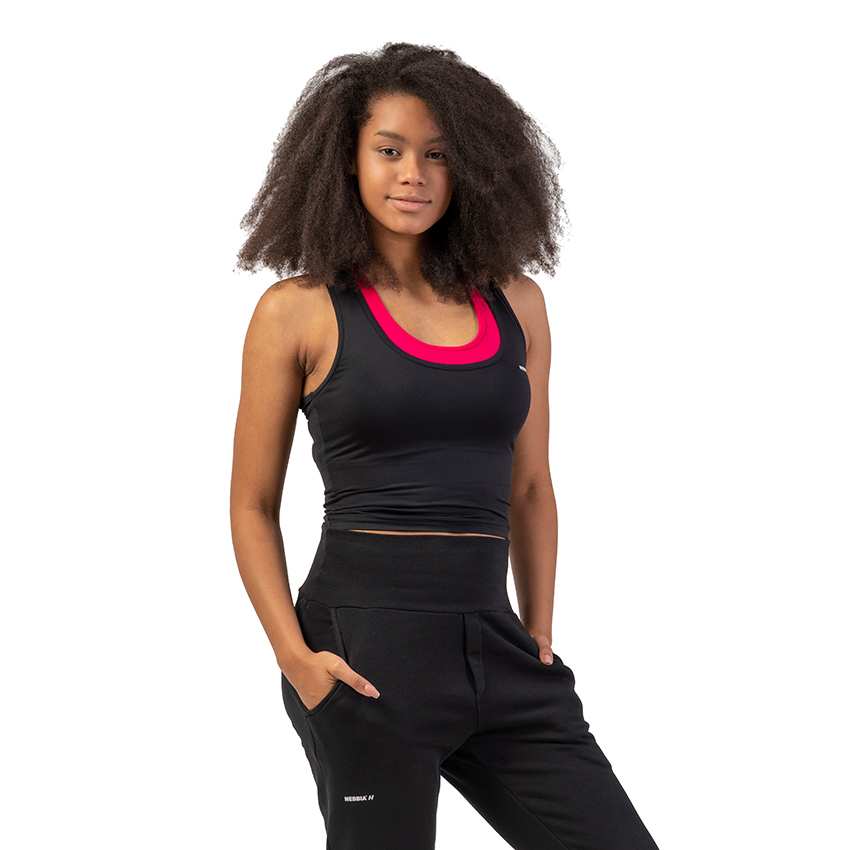 Dámské crop tílko 422 SLIM FIT