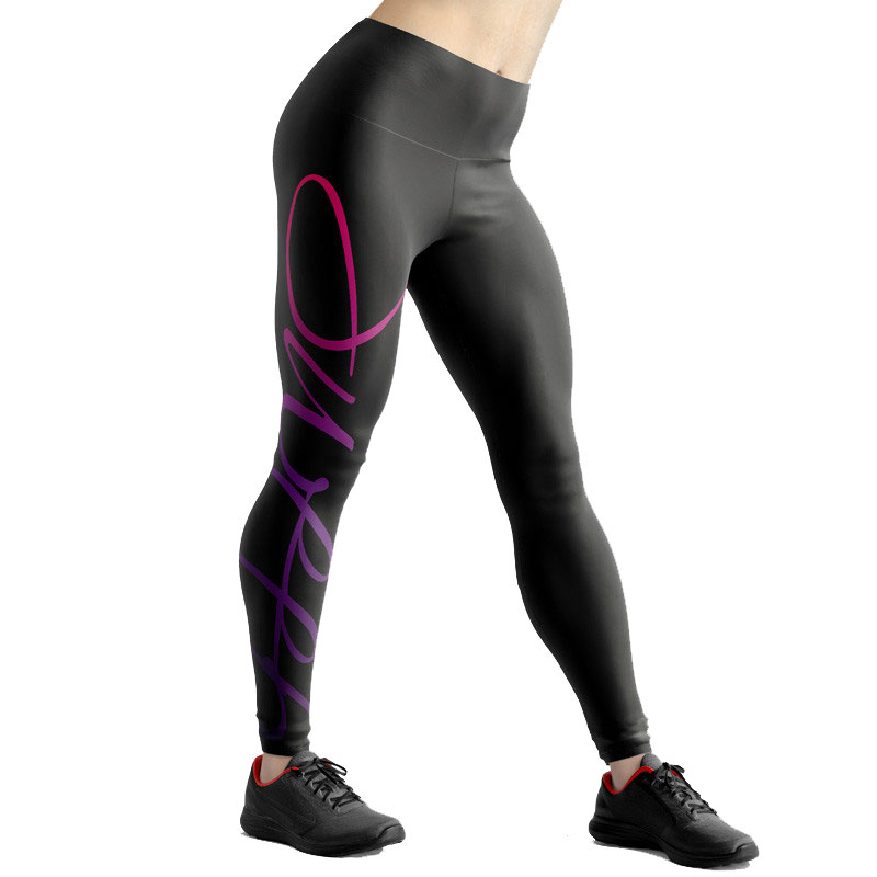 Dámské PUSH-UP legíny SWPT150 OMBRE