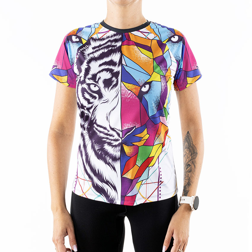 Dámské funkční tričko KAYMAQ Pro Mesh - TYGR