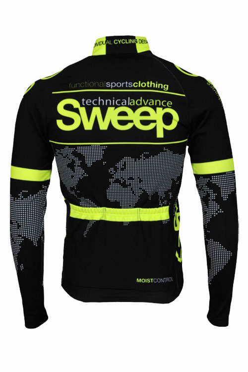 Cyklistický dres s dlouhým rukávem ELITE CYKLO D017