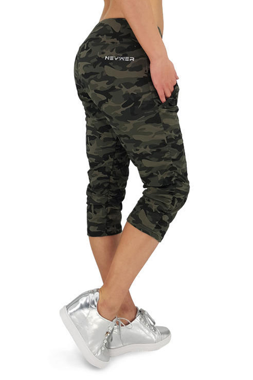 Dámské maskáčové krátké kalhoty LG723