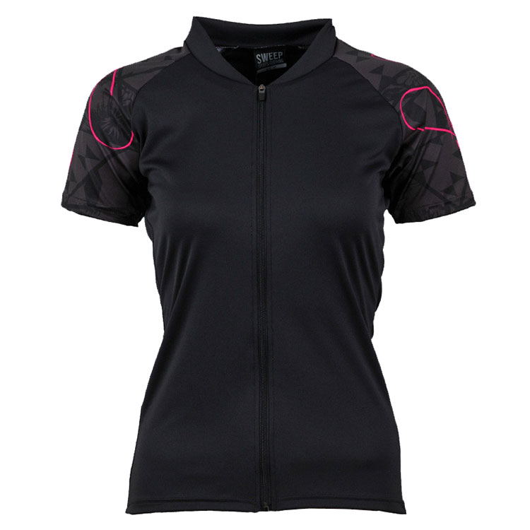 Cyklistický dres CLASIC CYKLO D060- černá / šedá