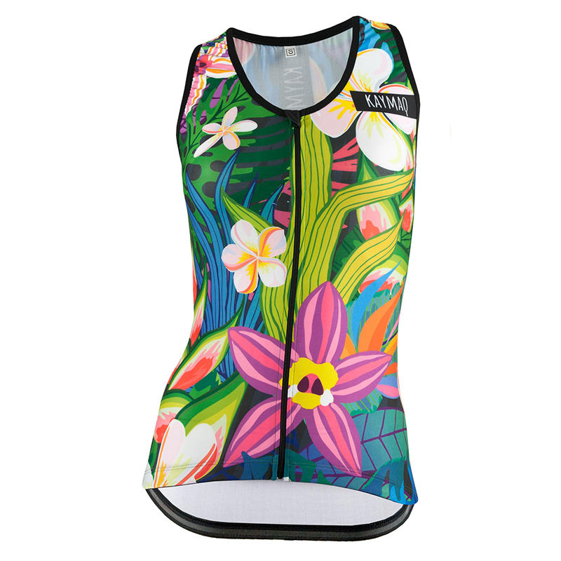 Cyklistické tílko KAYMAQ W15 - multicolor