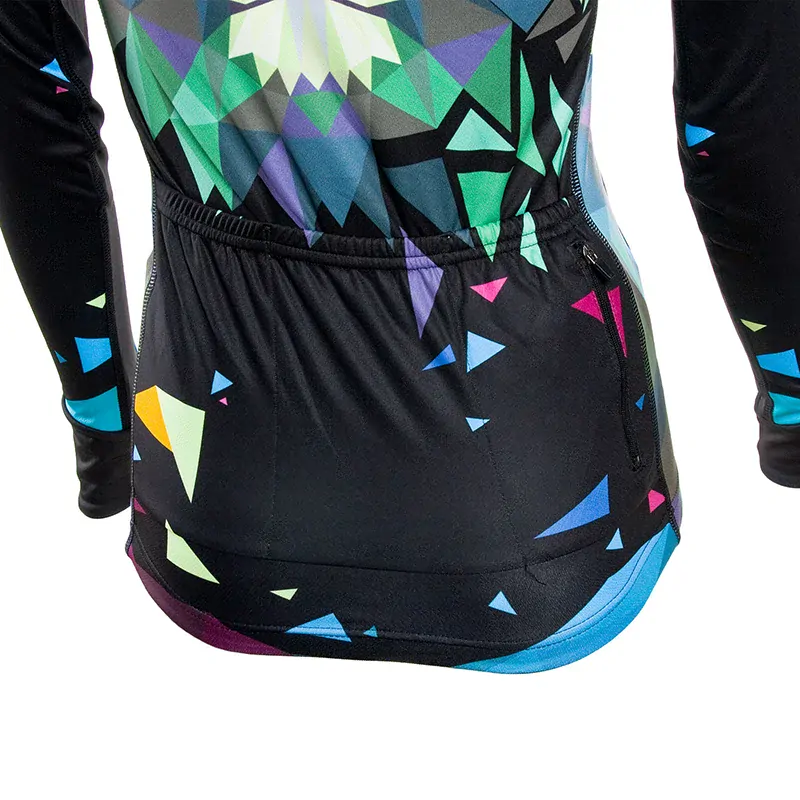 Cyklistický dres dlouhý rukáv KAYMAQ - LION