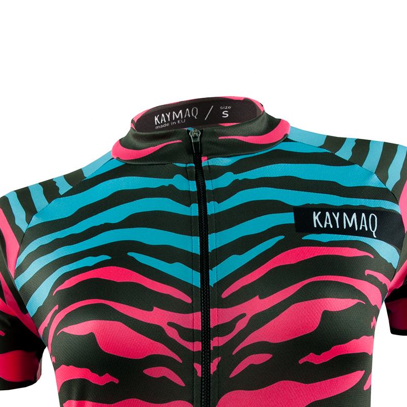 Cyklistický dres KAYMAQ W1-W40 - ZEBRA