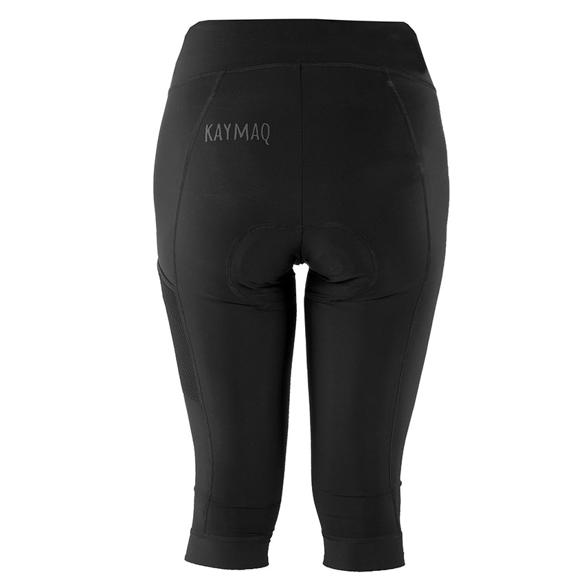 Dámské 3/4 cyklokraťasy KAYMAQ ELKNICD802 - černá