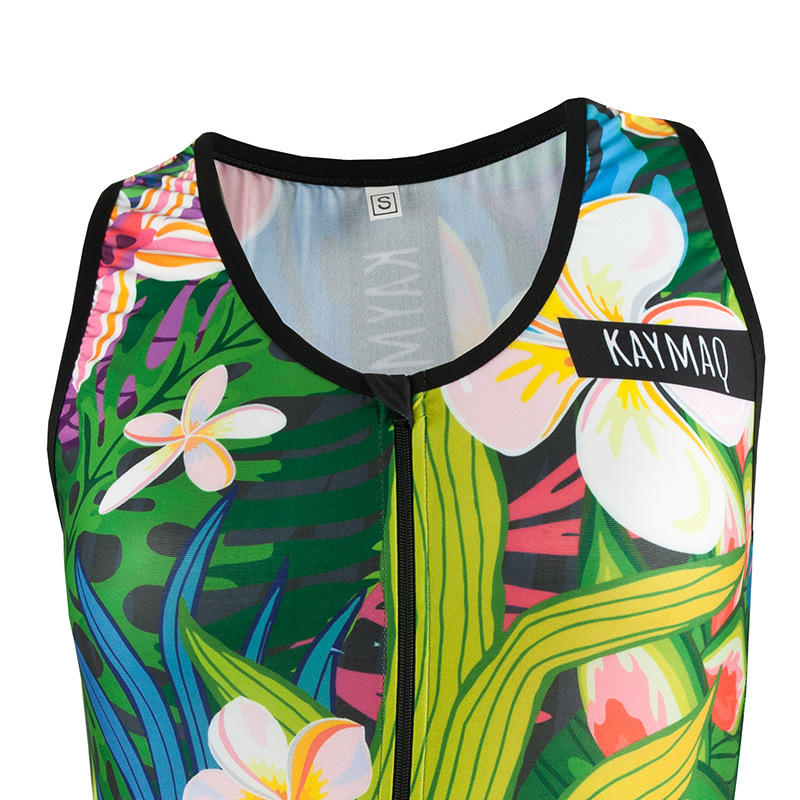 Cyklistické tílko KAYMAQ W15 - multicolor
