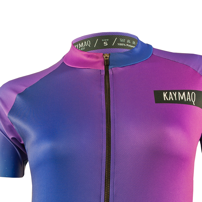 Cyklistický dres KAYMAQ - W1-W43 - fialová