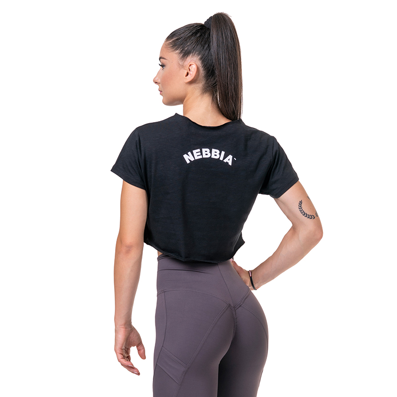 Dámský volný crop top 583 Fit & Sporty 