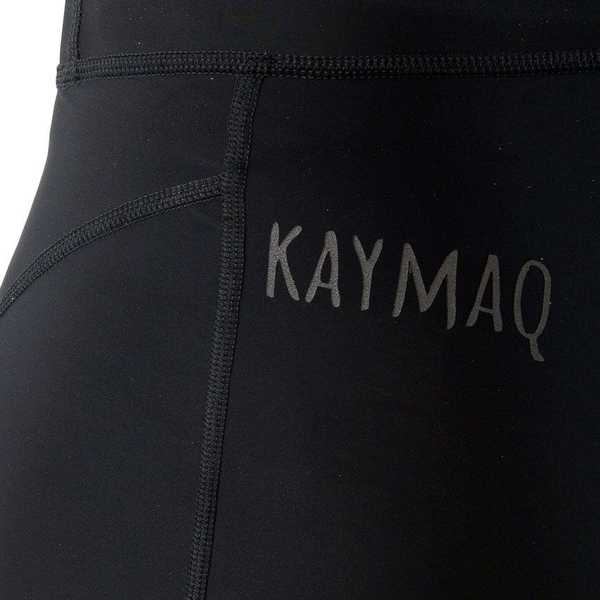 Dámské 3/4 cyklokraťasy KAYMAQ ELKNICD802 - černá