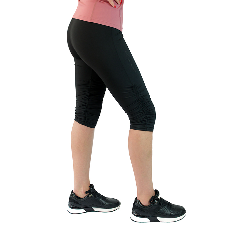 Dámské 3/4 legíny se řasením LK201