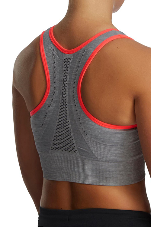 Bezešvá vyztužená sportovní podprsenka NESS