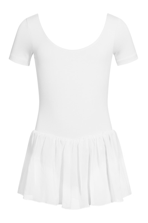 Dětský baletní trikot se sukní R3040