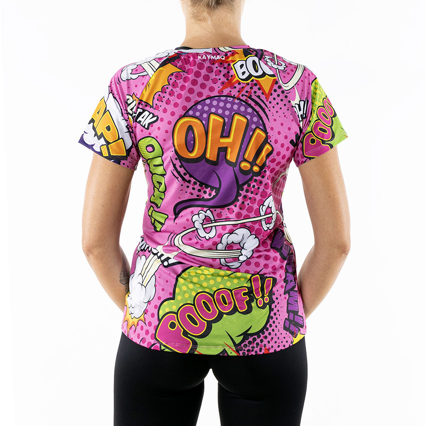 Dámské komiksové tričko KAYMAQ Pro Mesh - W27
