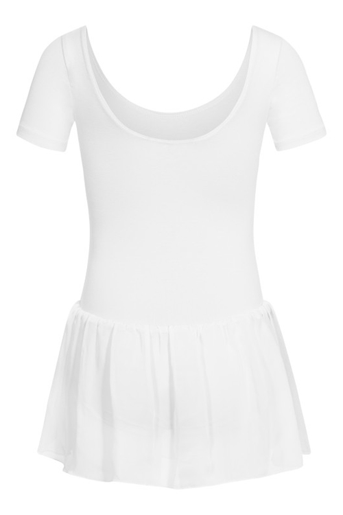 Dětský baletní trikot se sukní R3040