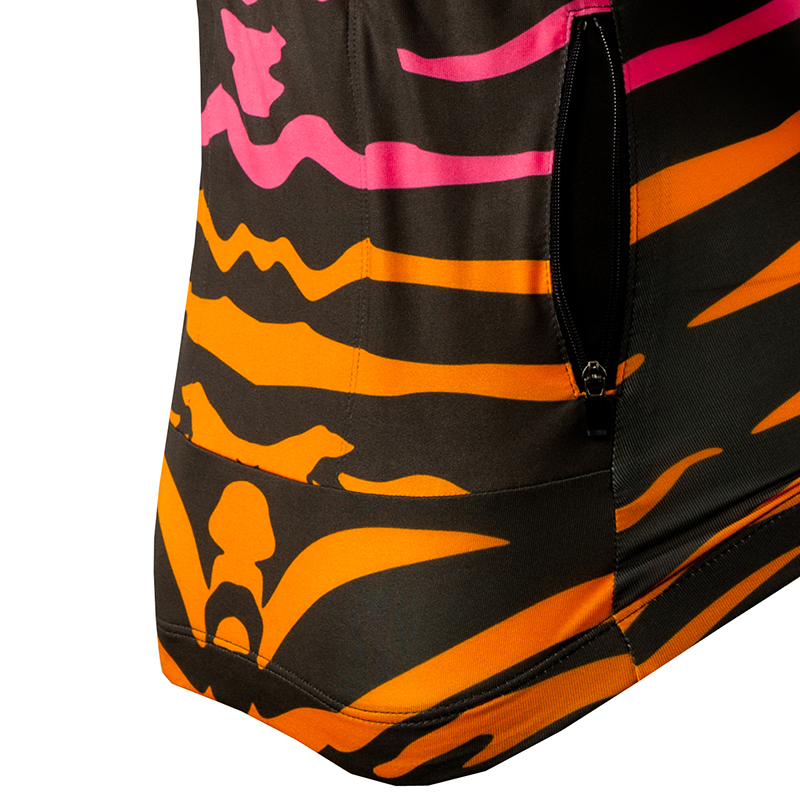 Cyklistické tílko KAYMAQ W1-W40 - ZEBRA