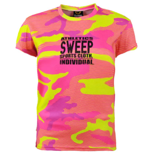 Dětské funkční maskáčové tričko SKTS004