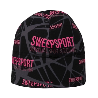 Sportovní čepice SCP064 - černá / růžová