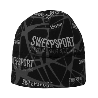 Sportovní čepice SCP064 - černá / šedá