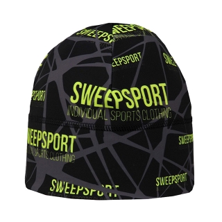 Sportovní čepice SCP064 - černá / citronová