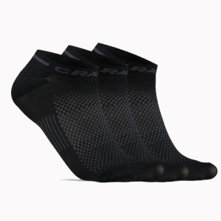 Sportovní ponožky CRAFT Dry Shaftless 3-pack - černá