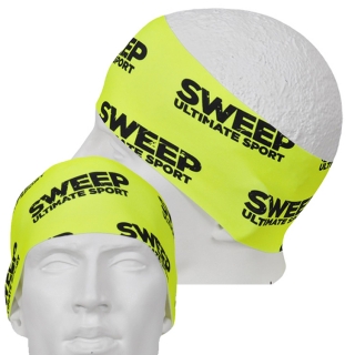 Sportovní čelenka SCP076 - citronová / černá