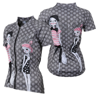 Cyklistický dres CLASIC CYKLO D052 COMIX HOLKY