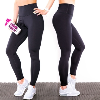 Dámské legíny BASIC s vysokým pasem