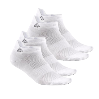 Sportovní ponožky CRAFT Shaftless 2-pack - bílá