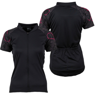 Cyklistický dres CLASIC CYKLO D060- černá / šedá