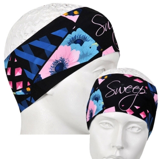 Sportovní letní čelenka SCP121 černá / multicolor