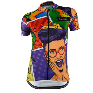 Cyklistický dres KAYMAQ W26 - komiks