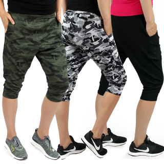 Dámské 3/4 harémky HK102