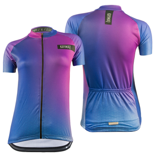 Cyklistický dres KAYMAQ - W1-W43 - fialová