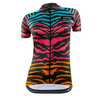 Cyklistický dres KAYMAQ W1-W40 - ZEBRA
