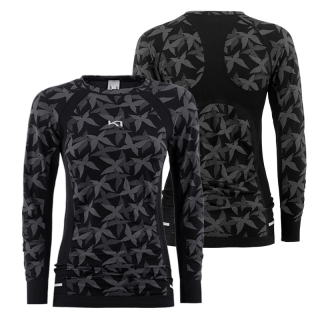 Dámské bezešvé triko BUTTERFLY LS