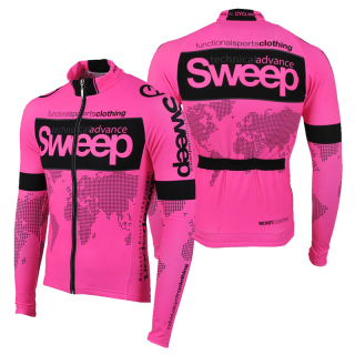 Cyklistický dres s dlouhým rukávem ELITE CYKLO D017