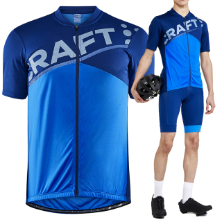 Pánský cyklodres CRAFT CORE Endur Logo - modrá