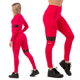 Dámské legíny 404 SPORTY s vysokým pasem